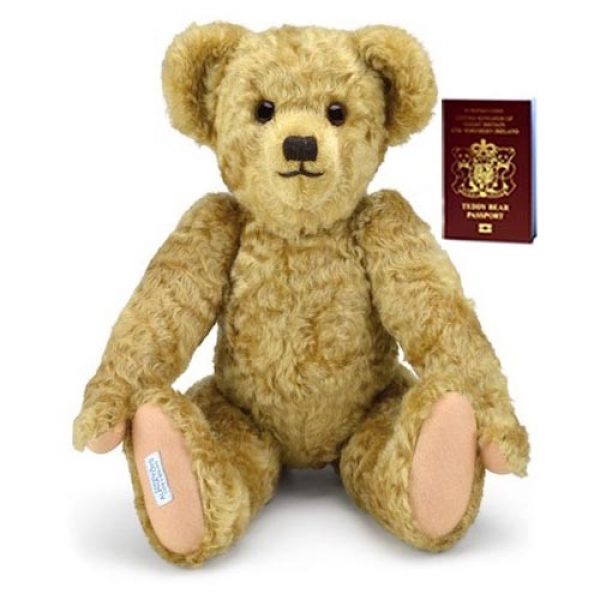 EDWARD-Christopher Robin Teddy bear 18"