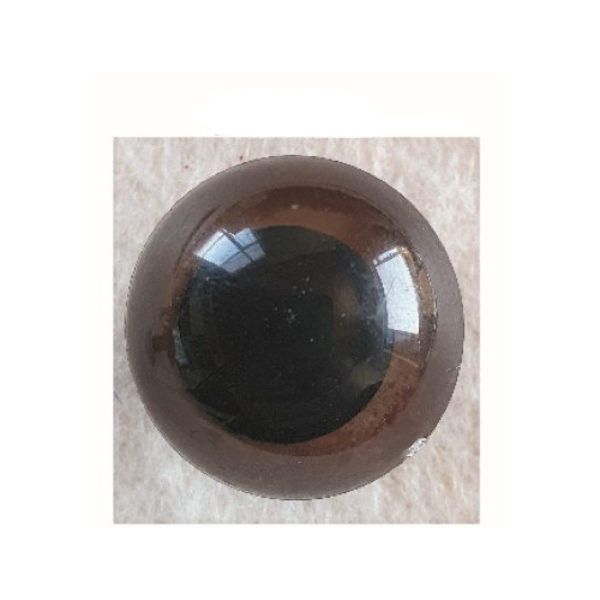 Plastic Eyes Brown (Made in China)