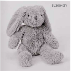 Plush Bunny 35cm Grey