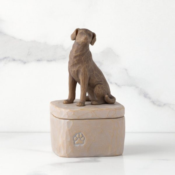 WT28177 KEEPSAKE BOX - Love my Dog (Dark)