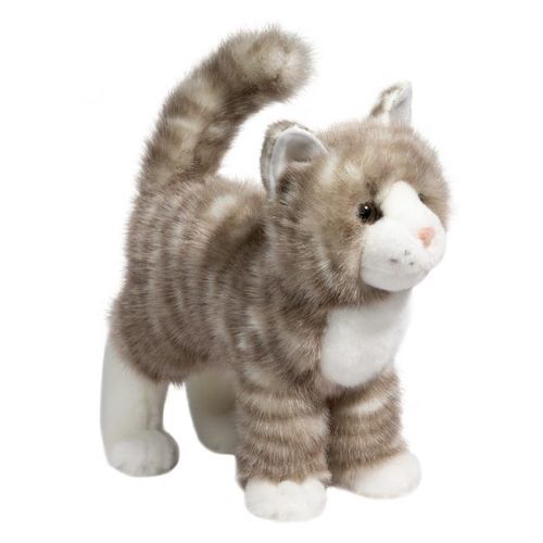 1886 Zipper Gray Tabby Cat 30cm